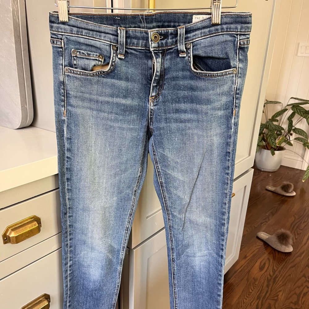 Rag and Bone jeans. size 26, blue